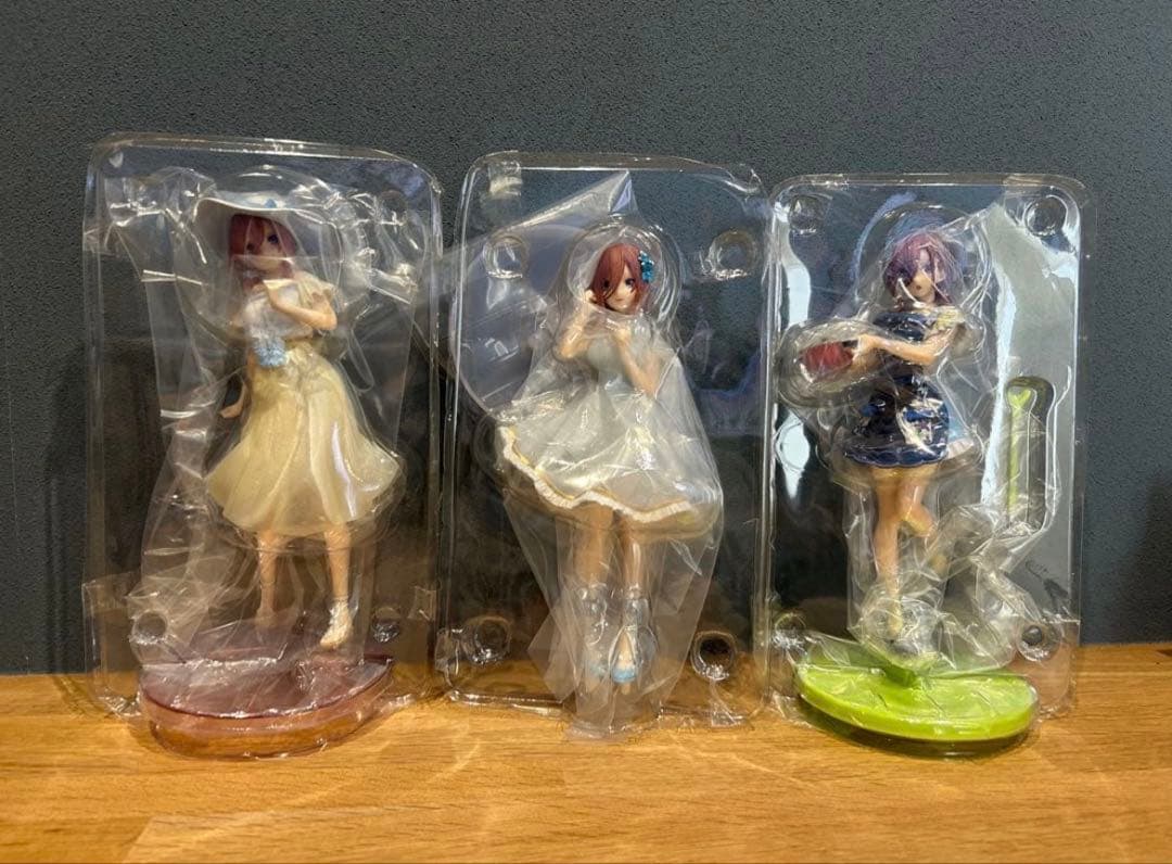 【保護有】五等分の花嫁 中野三玖 一番くじ フィギュア まとめMiku Set