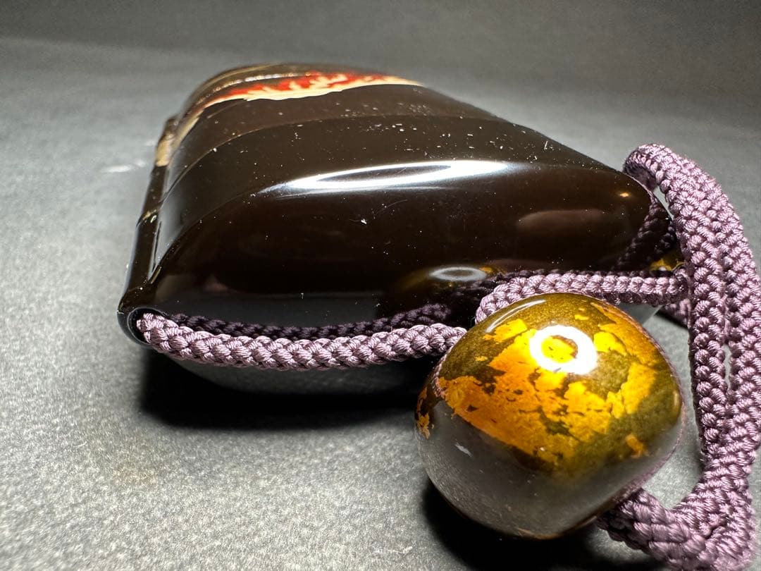 印籠　富士　蒔絵　根付　置物　古美術品　 細密細工　骨董　アンティーク　工芸品