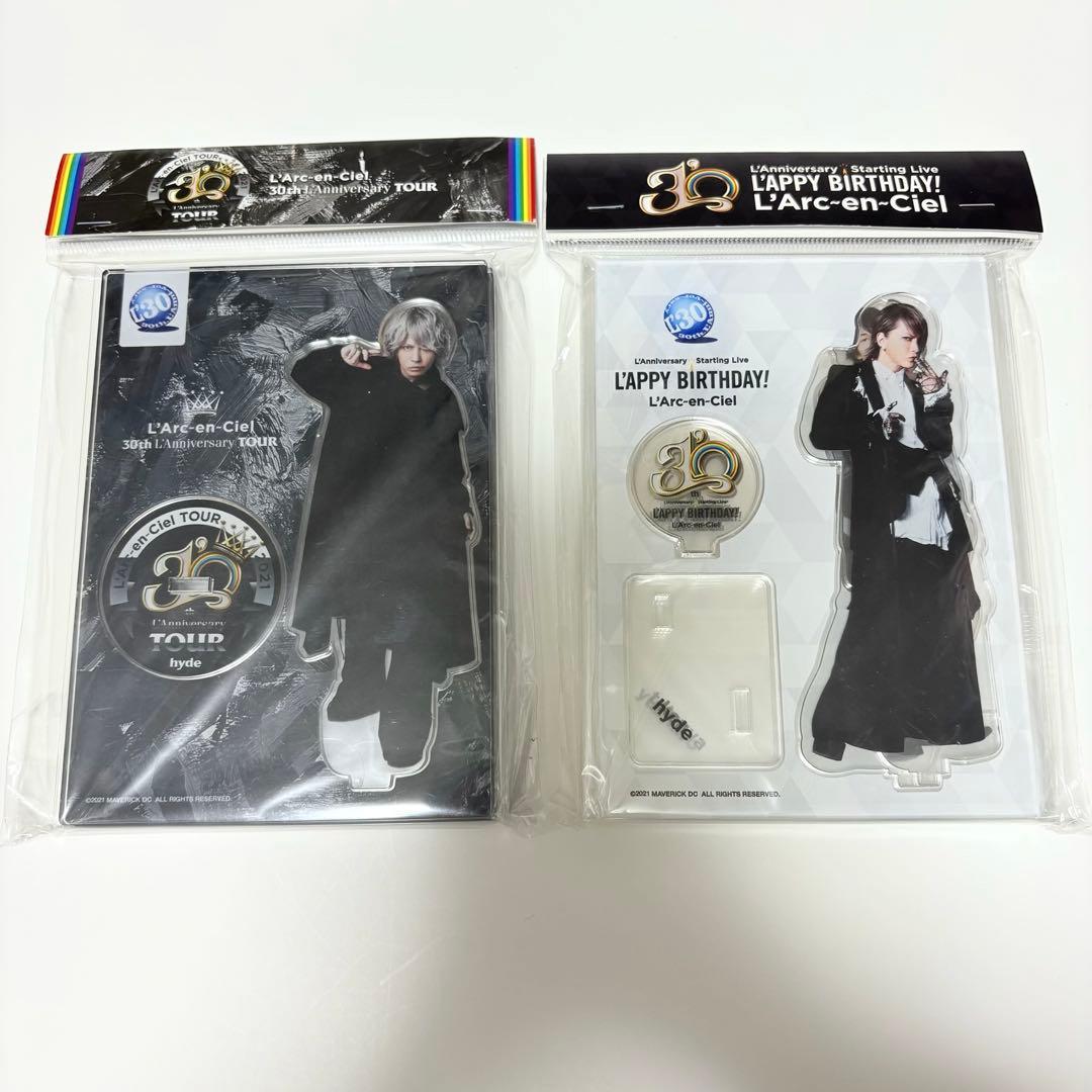 ★期間限定価格★【新品未開封】L'Arc~en~Cielアクリルスタンド8枚組