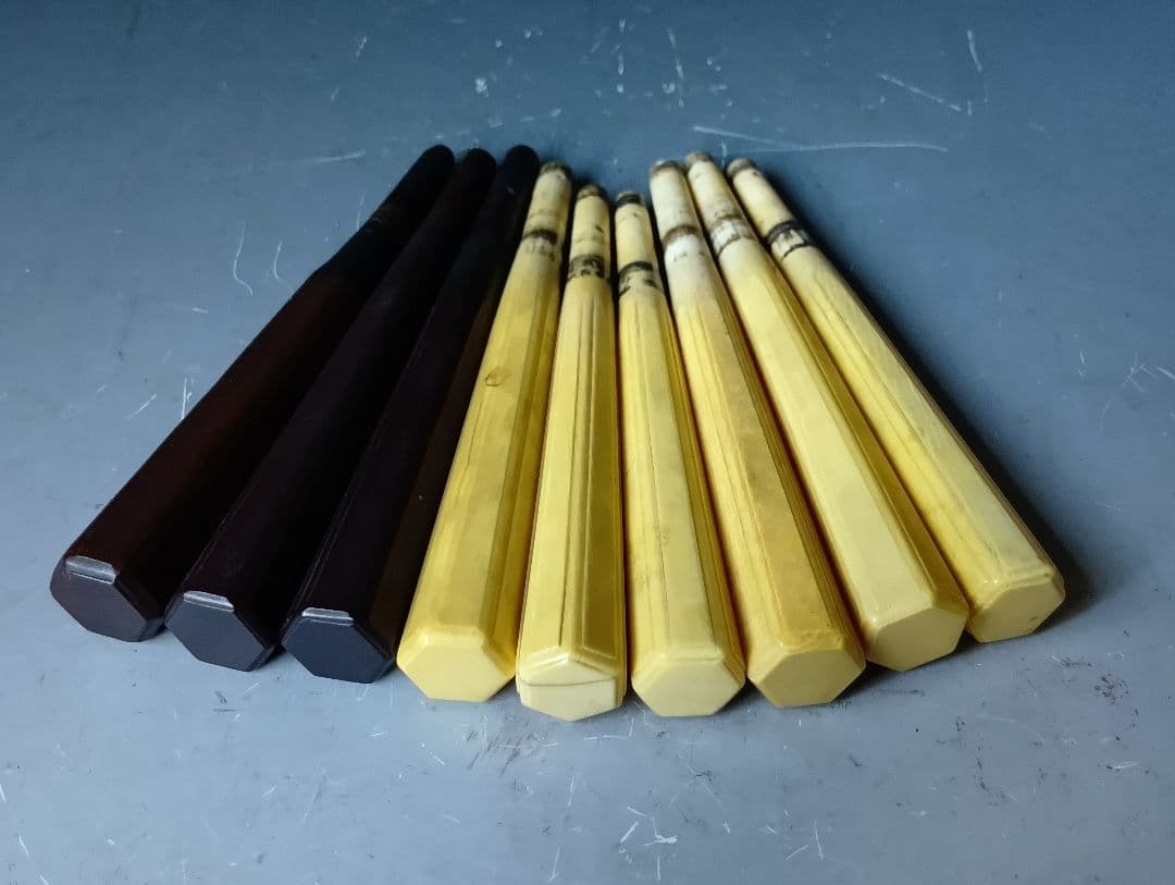 う*ん様 三味線の部品「糸巻」全9本