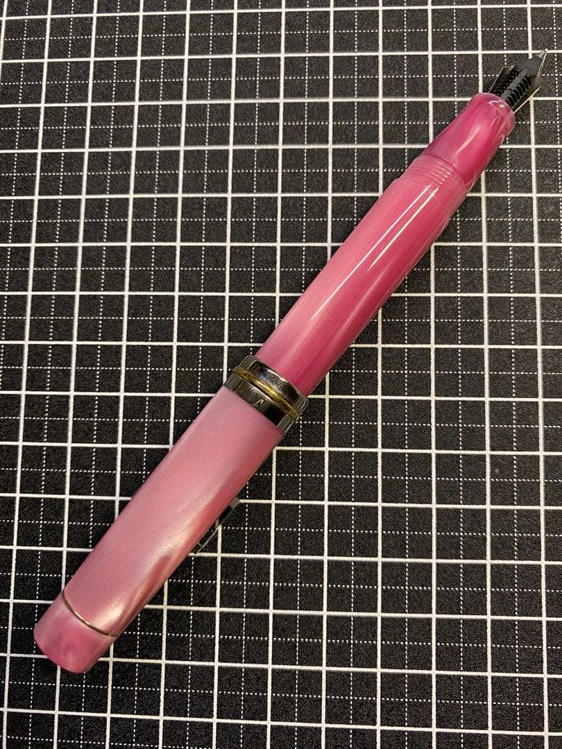 DELTA Vintage-collection Pink 万年筆　字幅F