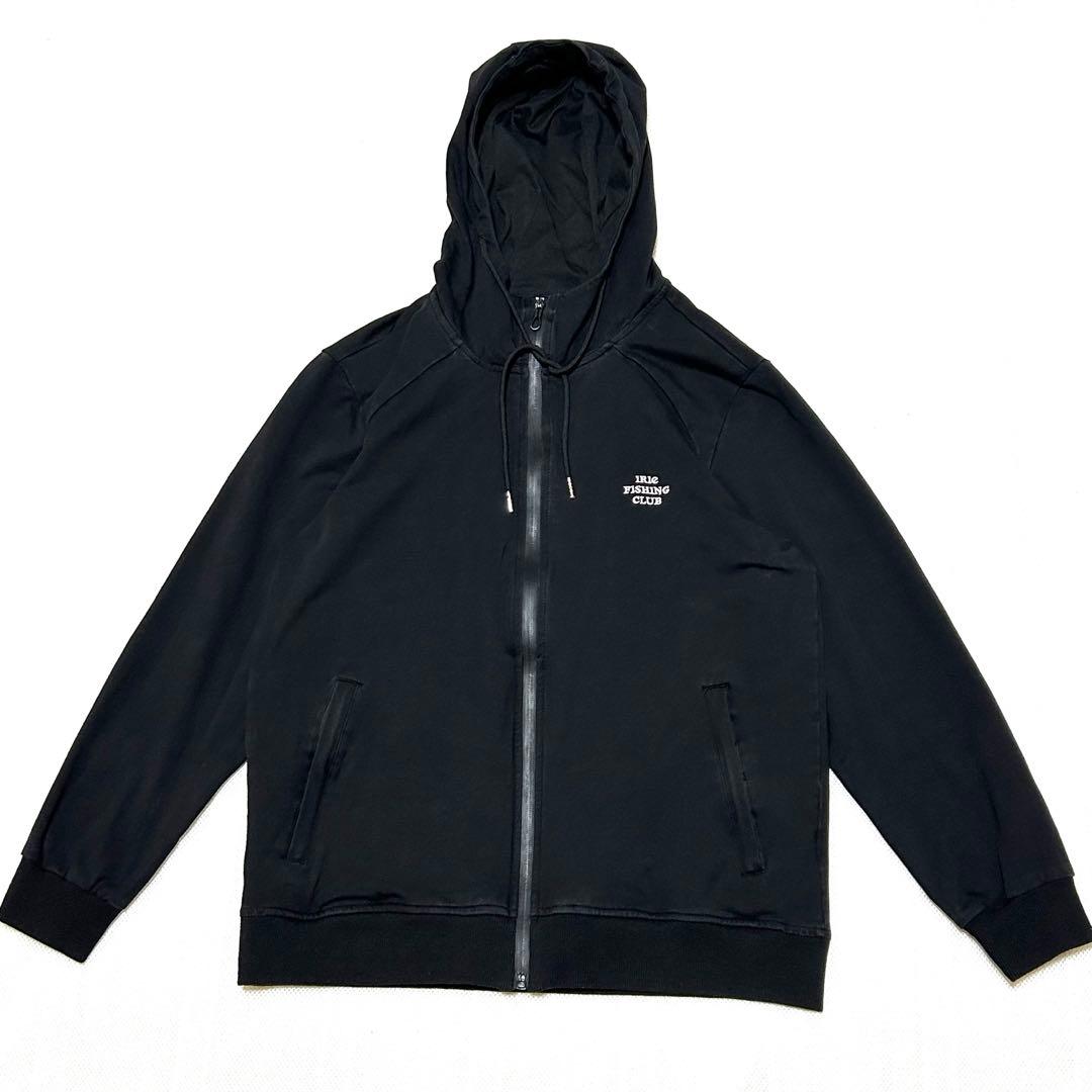 アイリーフィッシングクラブ　パーカー　フーディー　L ブラック　ストレッチ