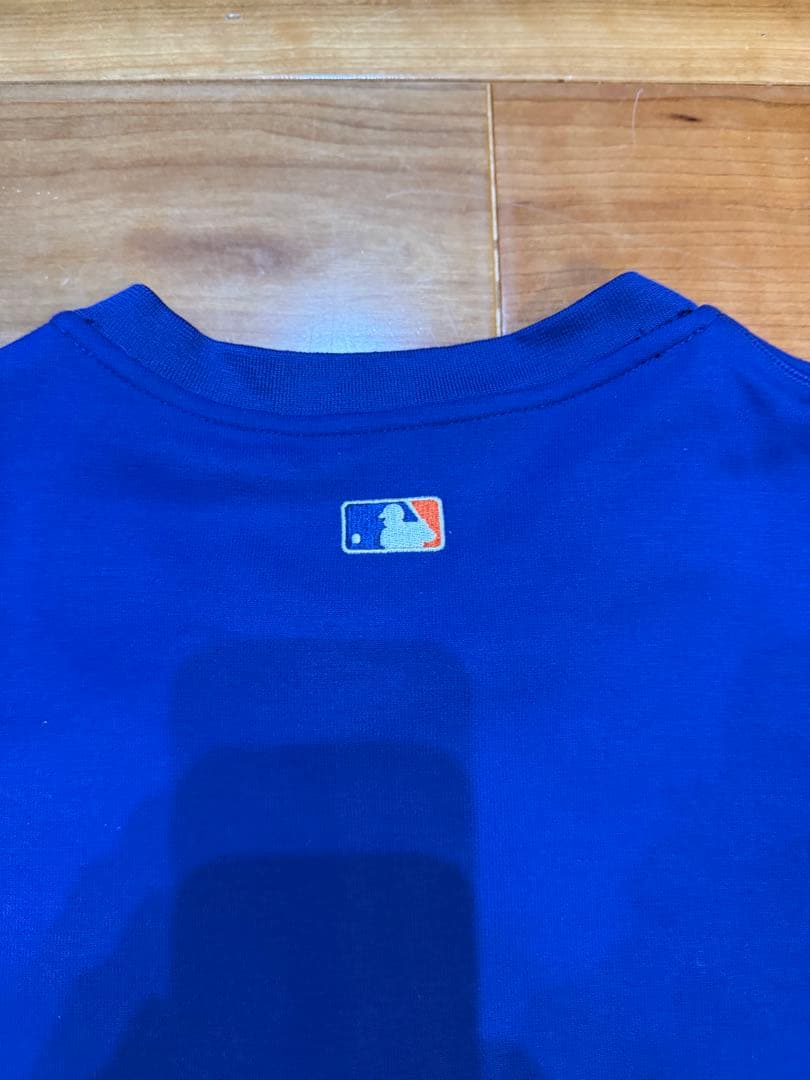 新品同様　NIKE Nike ニューヨーク・メッツ ハーフジップシャツ　日本L