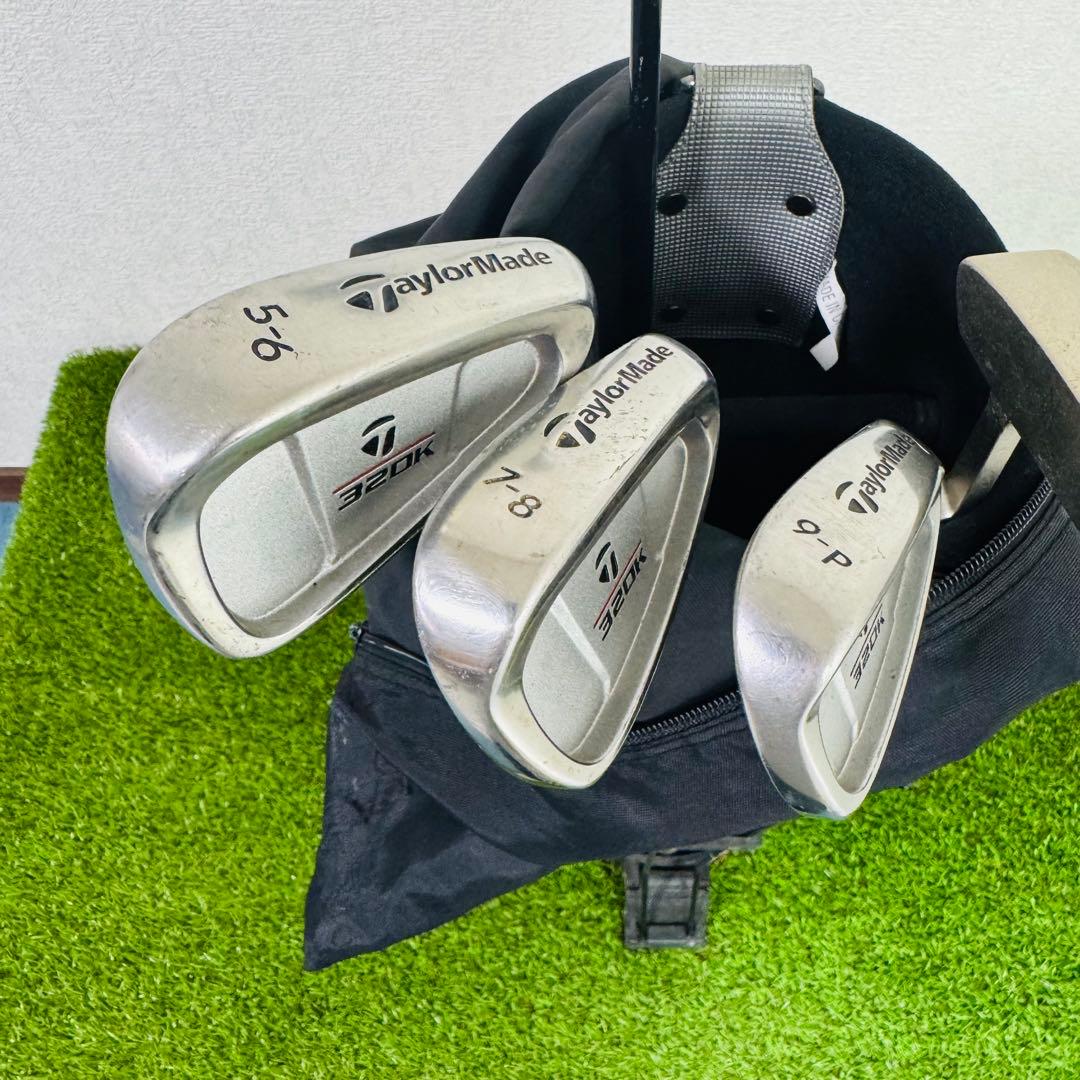 【5〜8歳子供用】TaylorMade 320K ジュニア ゴルフセット