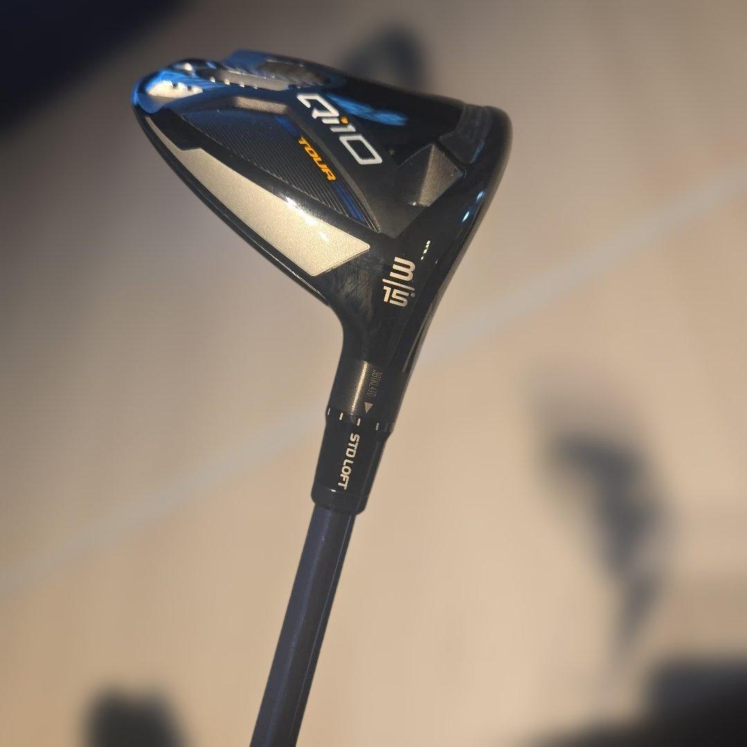 テーラーメイドQi10 TOUR 3番フェアウェイ15度チタン ヘッド単品