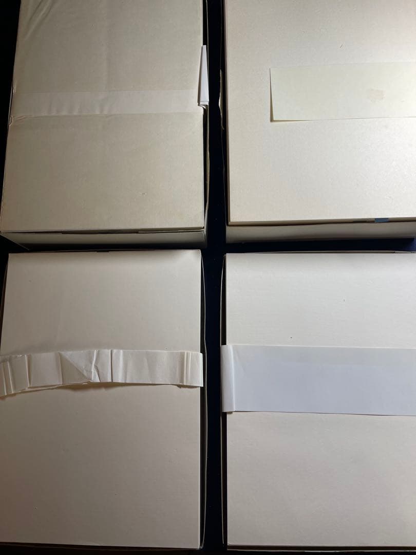 【墨研】ハル◆4種まとめて 書き比べ◆使用品◆文房四宝 高級和紙 書道具