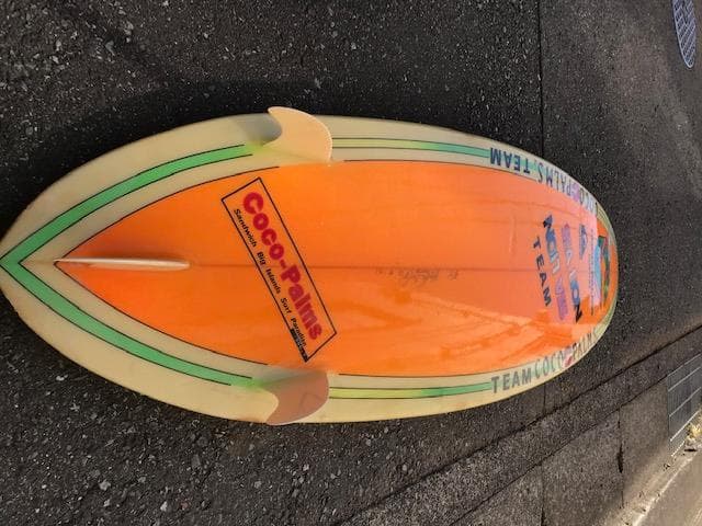 80's ショートボード レアサーフボード COCO PALMS 希少品