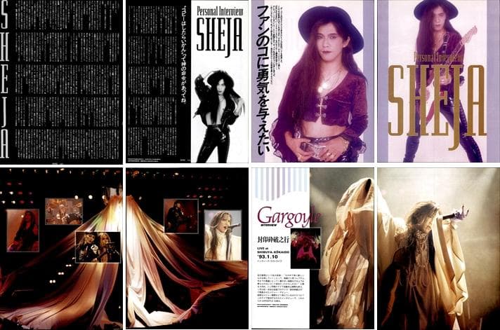 ガーゴイル GARGOYLE 雑誌 切り抜き 200P＆非売品シートレコード