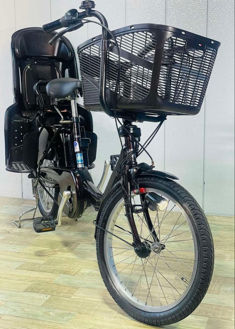 ★2987パナソニック12アンペア 20インチ子供乗せ電動アシスト自転車