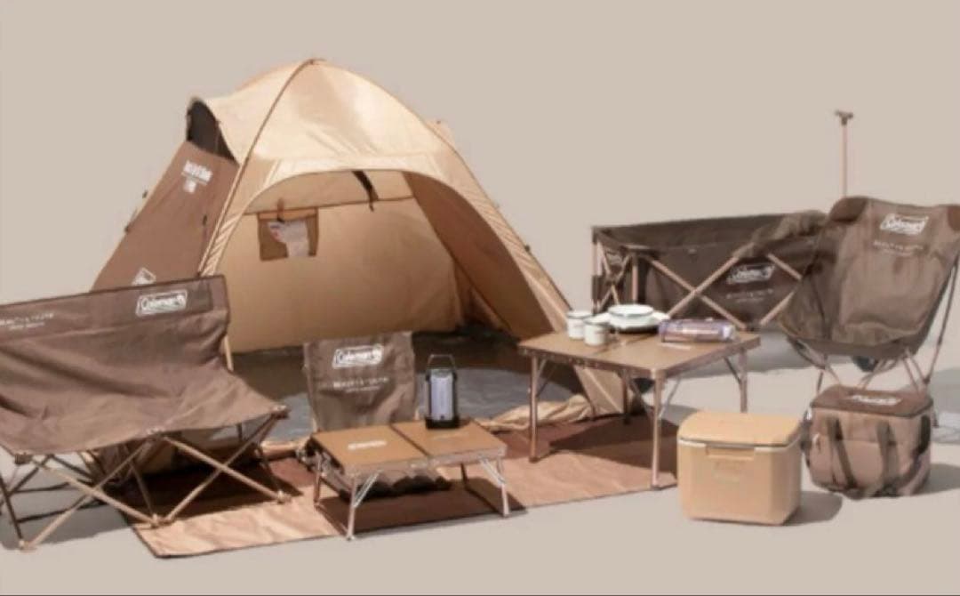 Coleman×ビューティーアンドユース　ユナイテッドアローズ　テントセット