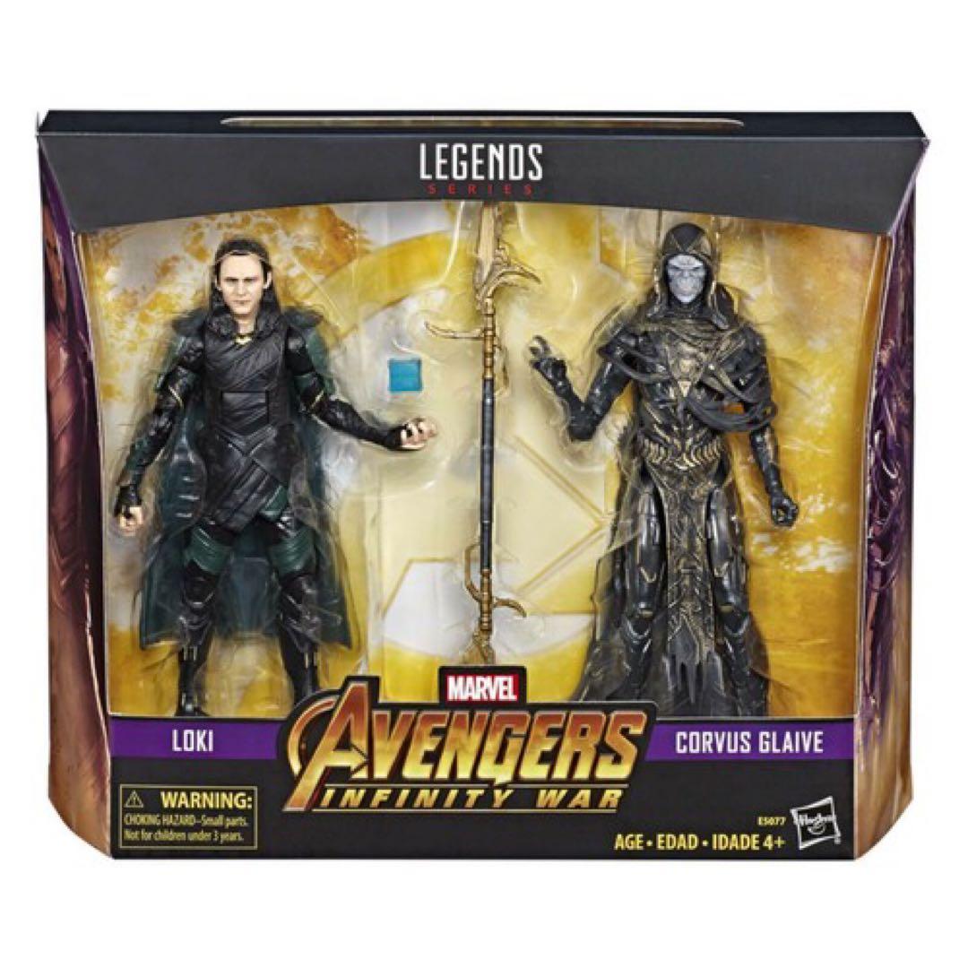 【最安値】Marvel Legends Loki & Corvus Glaive