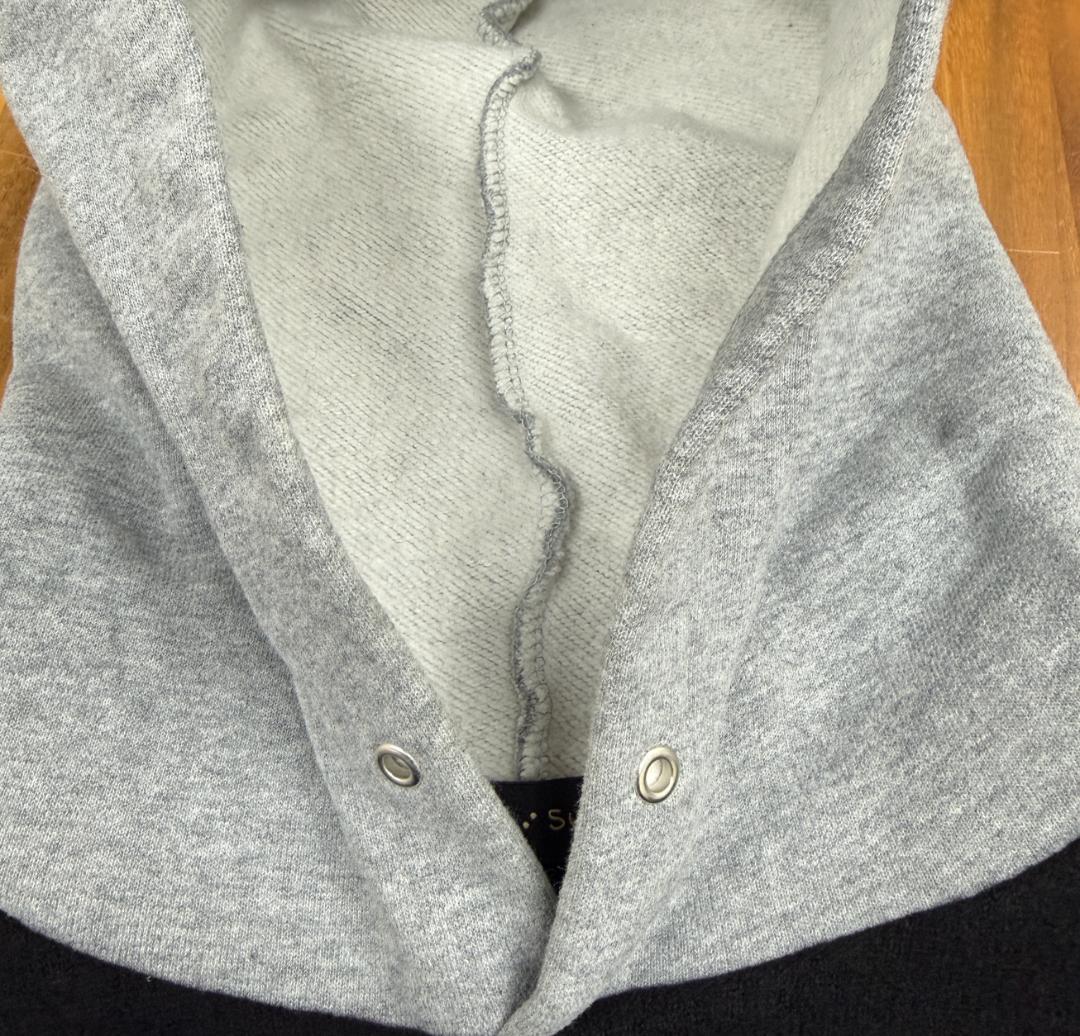 rough&swell ラフアンドスウェル ハイブリッド ニット パーカー M