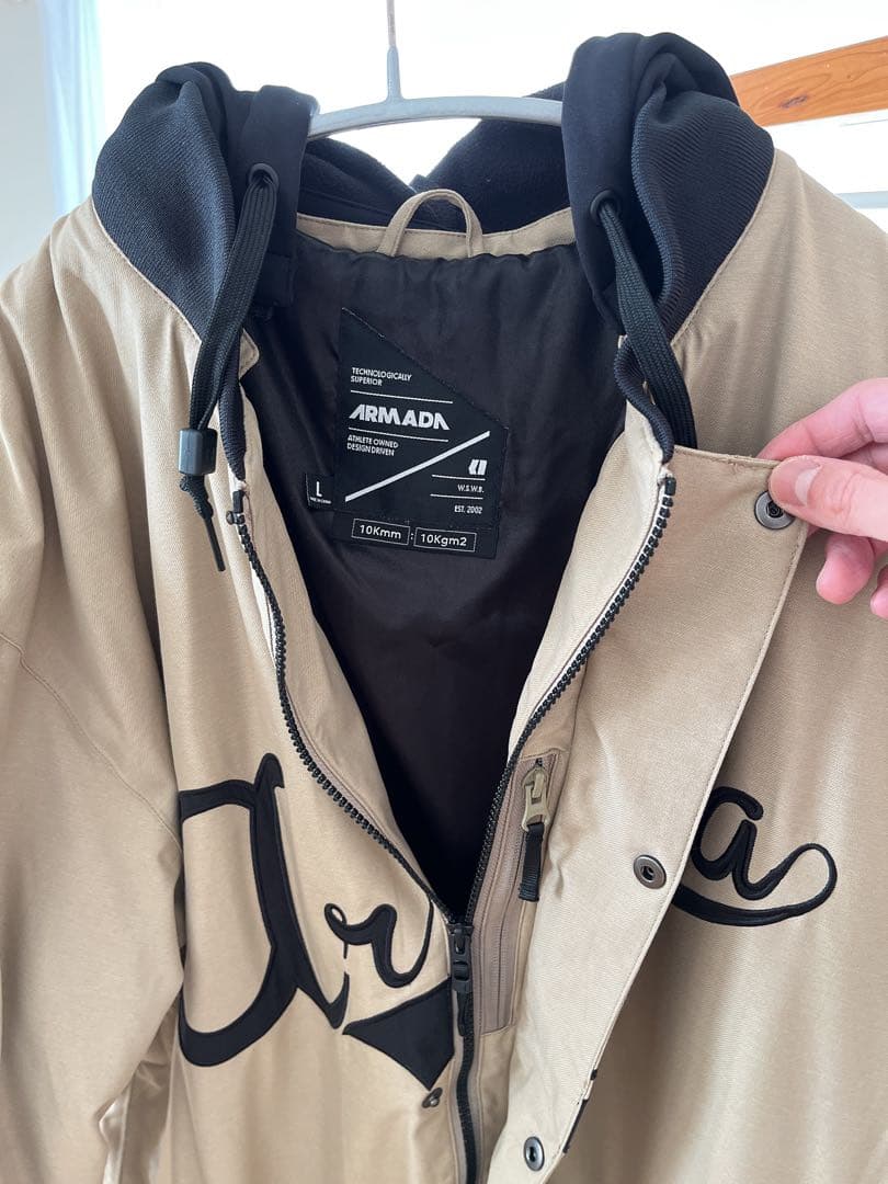 ⭐️美品⭐️ARMADA アルマダ スキー ウェア Lサイズ ベージュ
