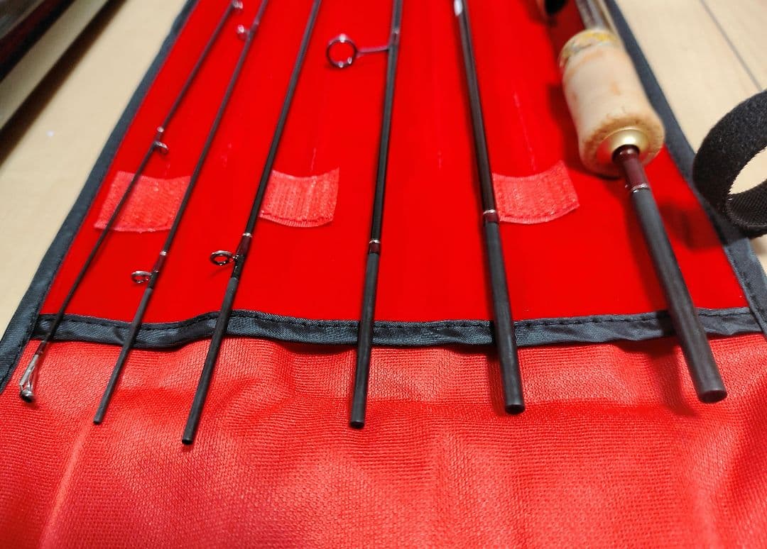 ロデオクラフト ホワイトウルフ606L-e カーボンファイバー 収納ケース付き