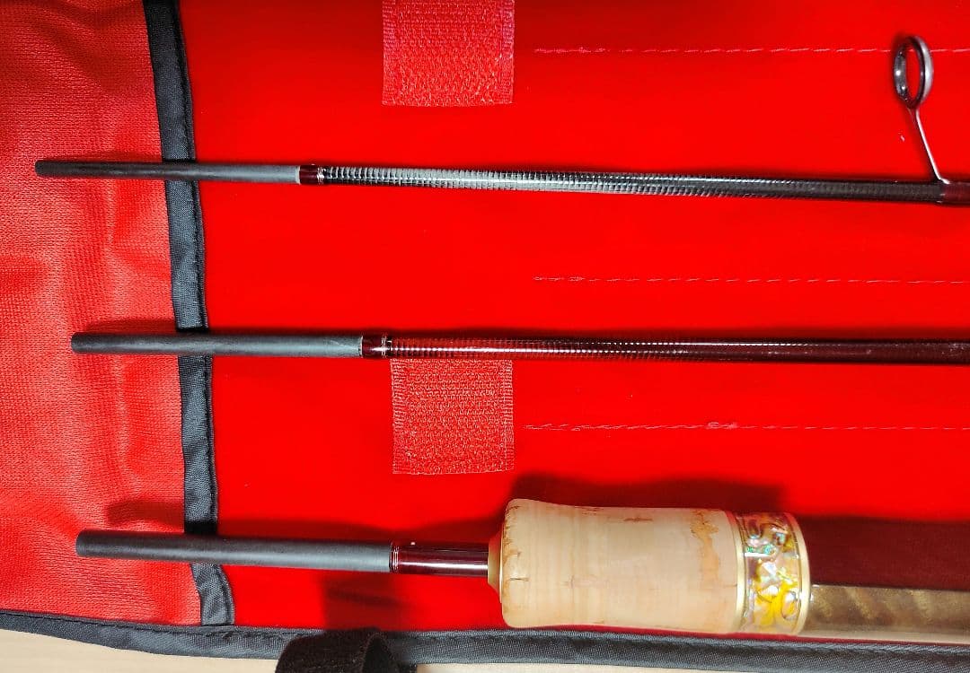 ロデオクラフト ホワイトウルフ606L-e カーボンファイバー 収納ケース付き