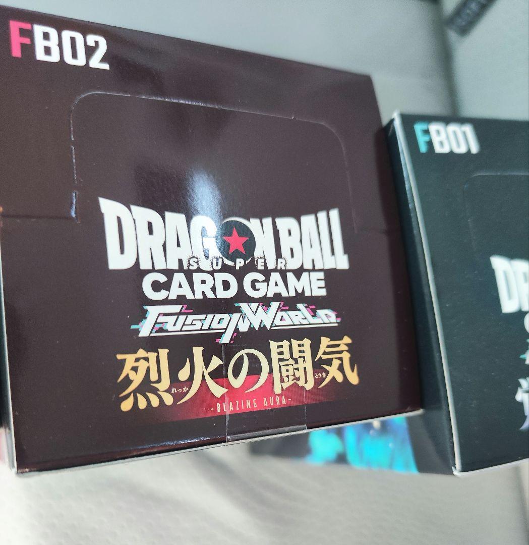 ドラゴンボールフュージョンワールド烈火の闘気 覚醒の鼓動新品未開封3BOX