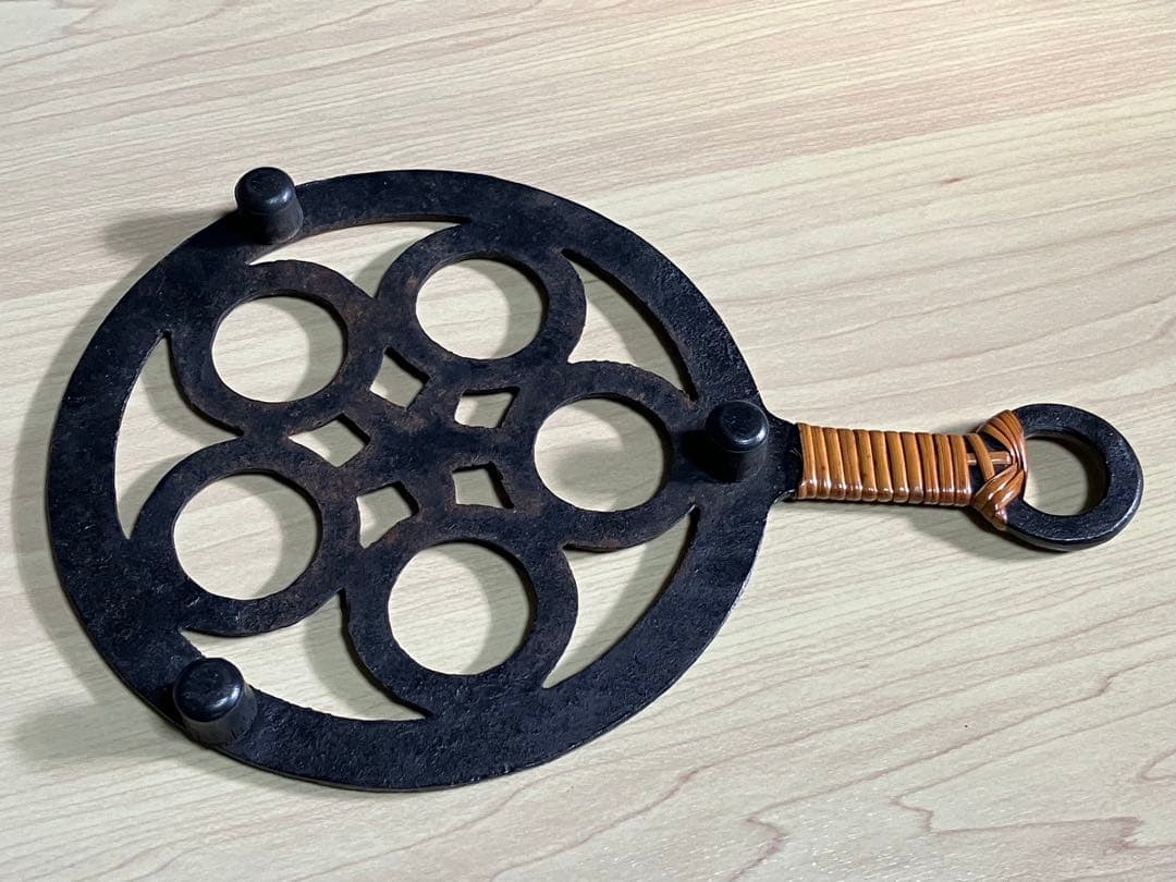 鉄瓶　竜 龍の紋様　鳳凰　鉄瓶置き　セット売り