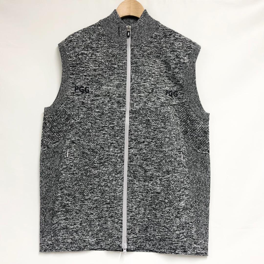 ○★新品未使用　PGG PEARLY GATES　ベスト　4　グレー系