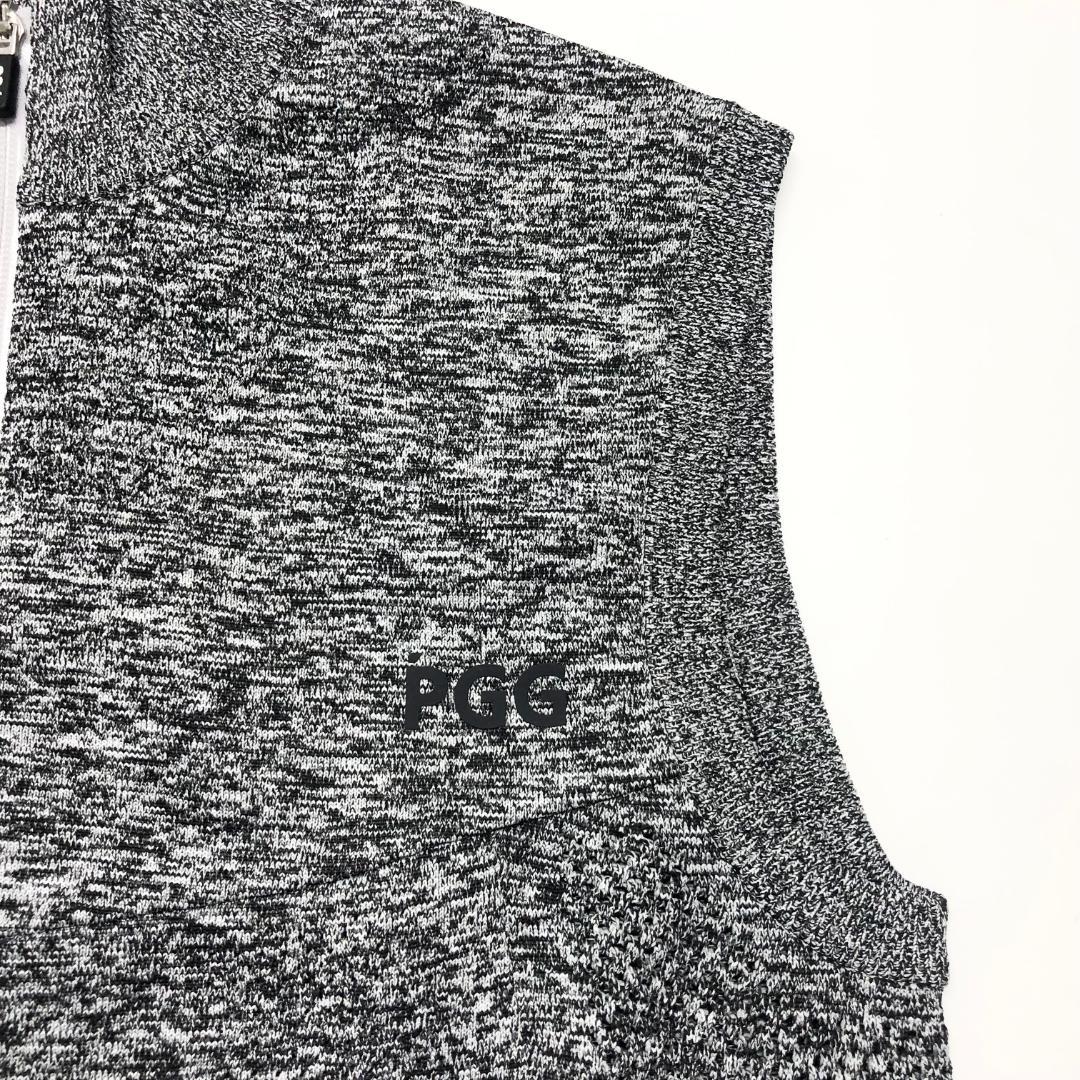 ○★新品未使用　PGG PEARLY GATES　ベスト　4　グレー系