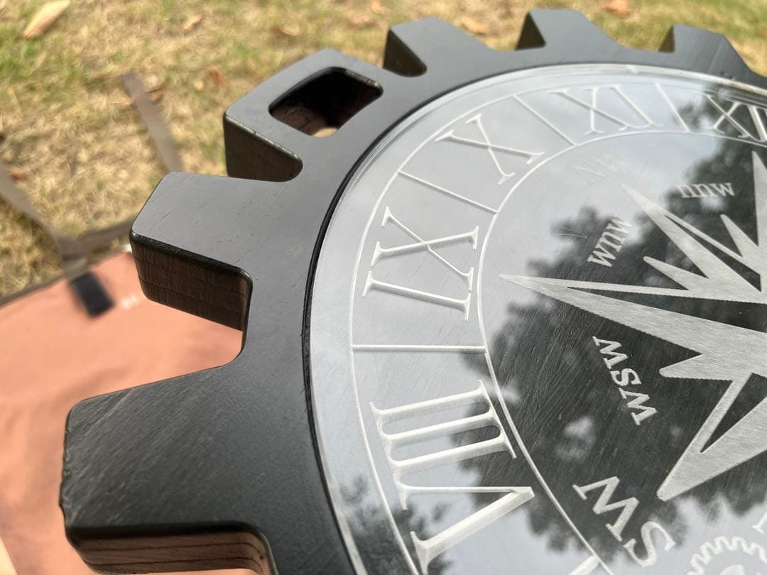 胡麻麦茶！！GGCrewマジックテーブル　鉄脚バージョン　コンパス