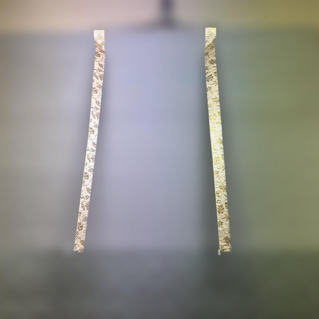 掛軸 七樹層ソウ　松梅桜　菅楯彦