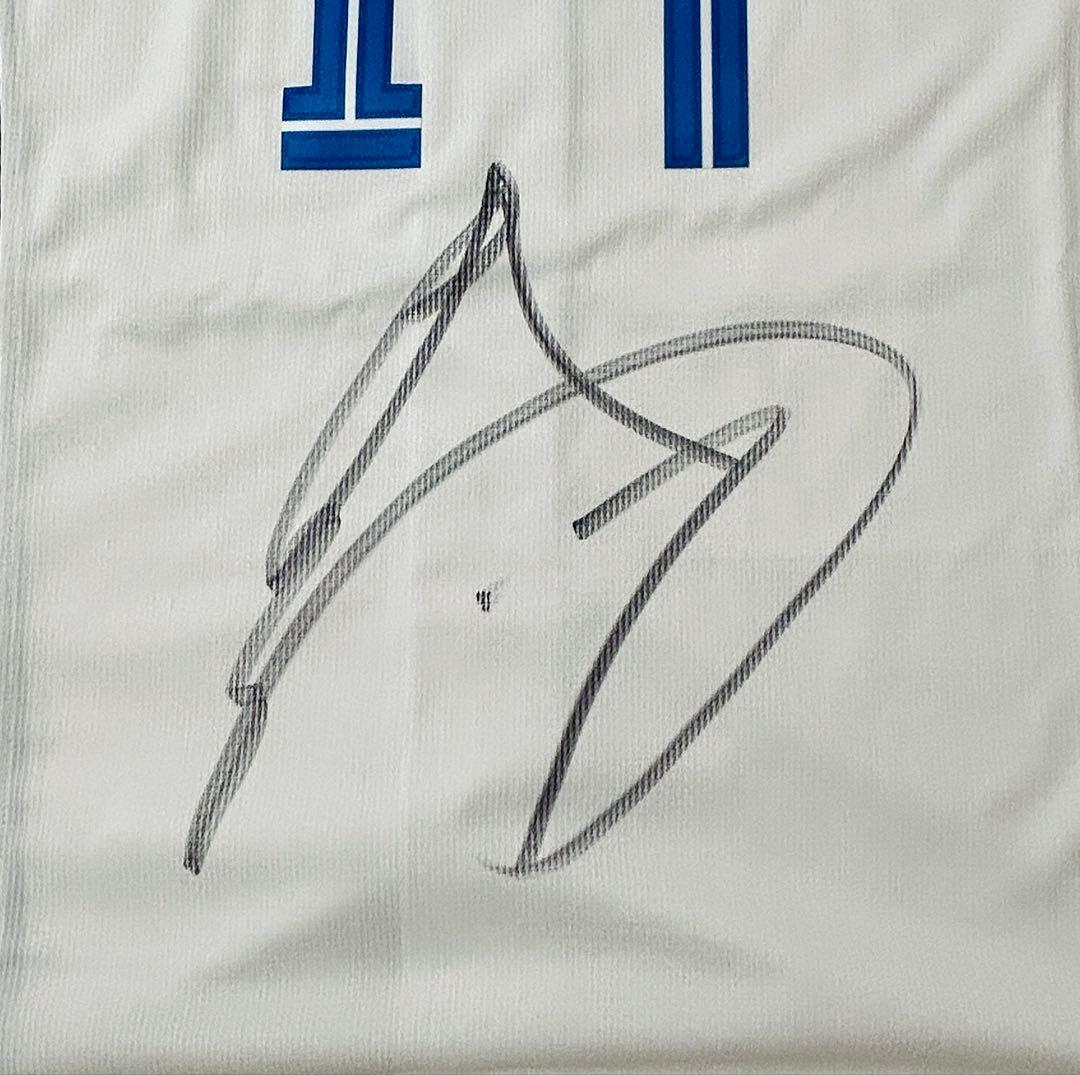 伊藤大海　北海道日本ハムファイターズ　春季キャンプ　直筆サイン　ユニ　証拠あり