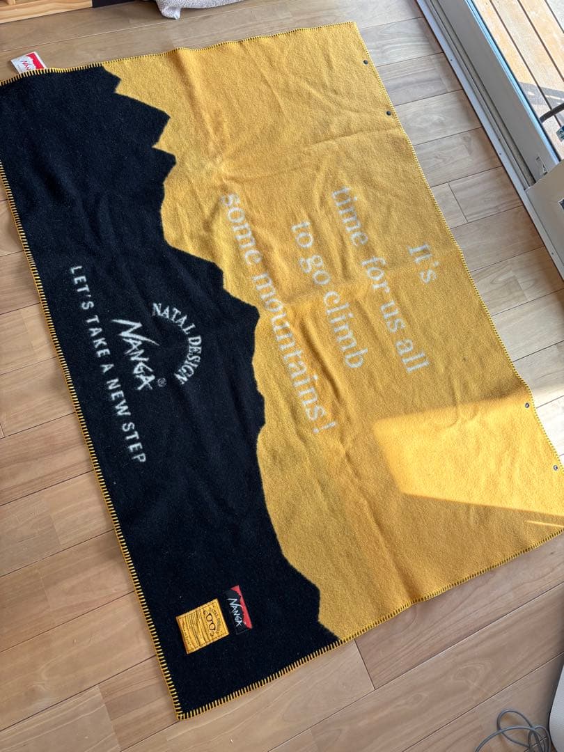 【希少】NANGA ナンガ×ネイタルデザイン マウンテンブランケット