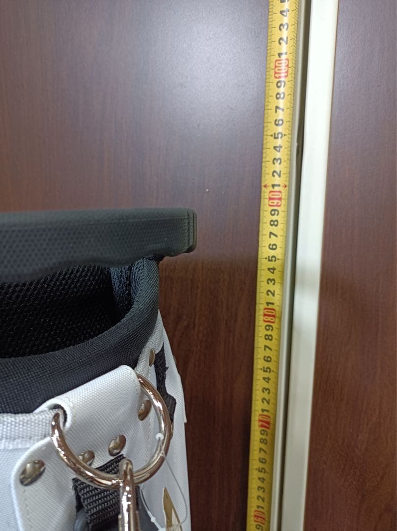 [F1882] 【未使用品】JACK BUNNY キャディバッグ※ボタン外れあり