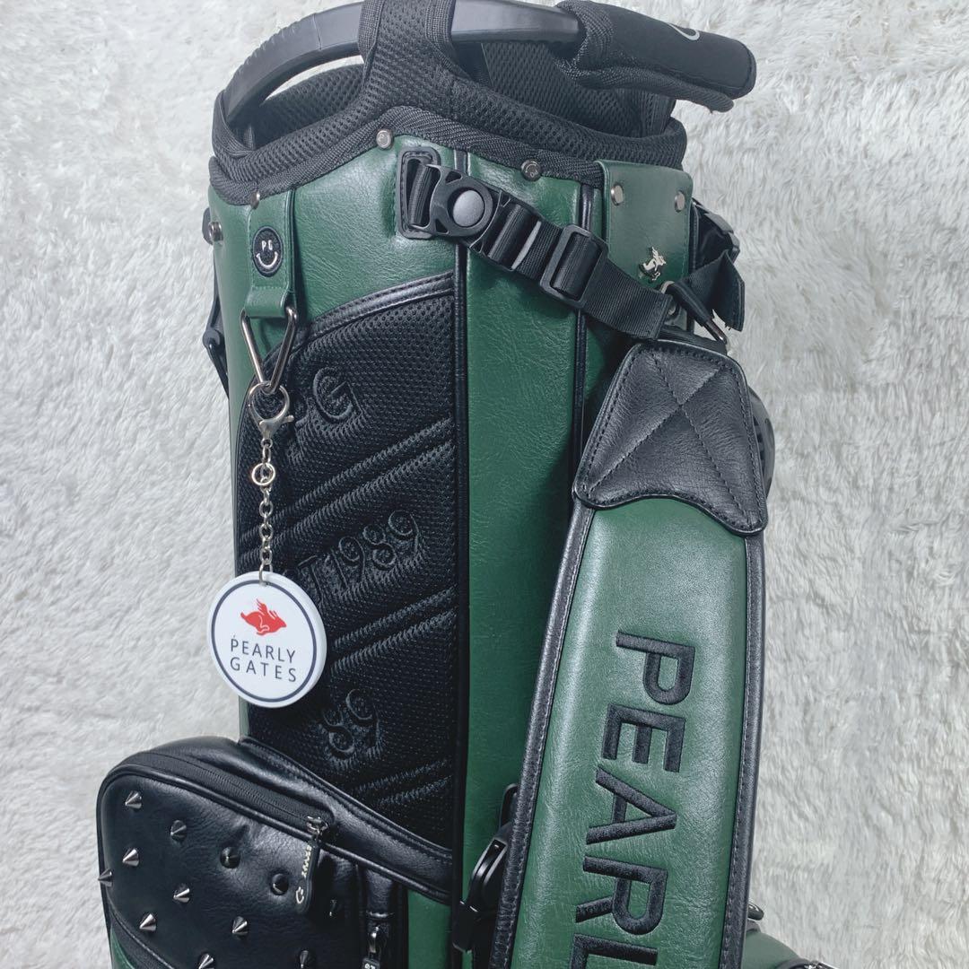 【レア新品同様品】PEARLY GATES 軽量キャディーバック ゴルフバッグ