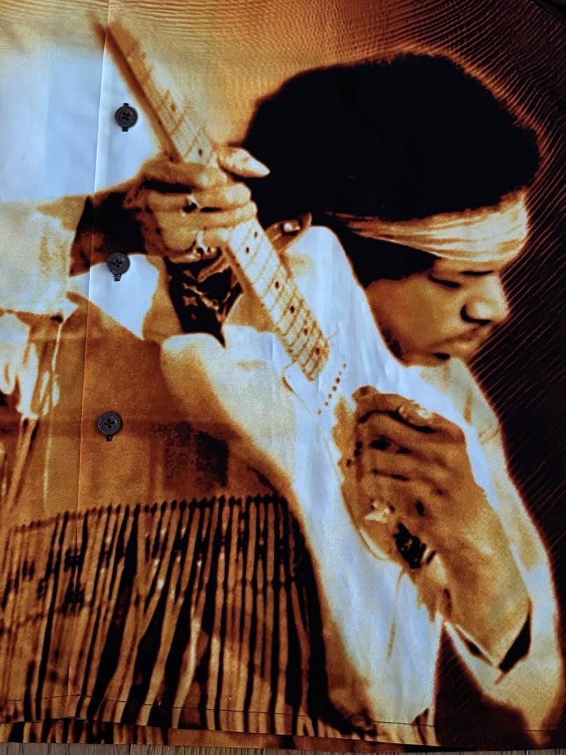 Jimi Hendrix 半袖シャツ ブラック Mサイズ