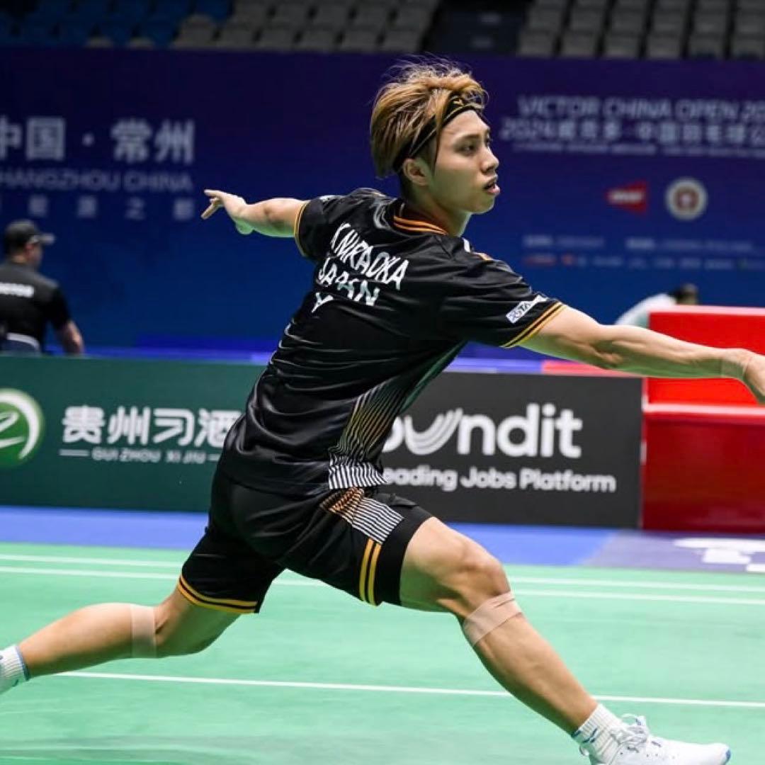 【奈良岡功大着用モデル】Lサイズ　victor ビクターハーフパンツ ブラック