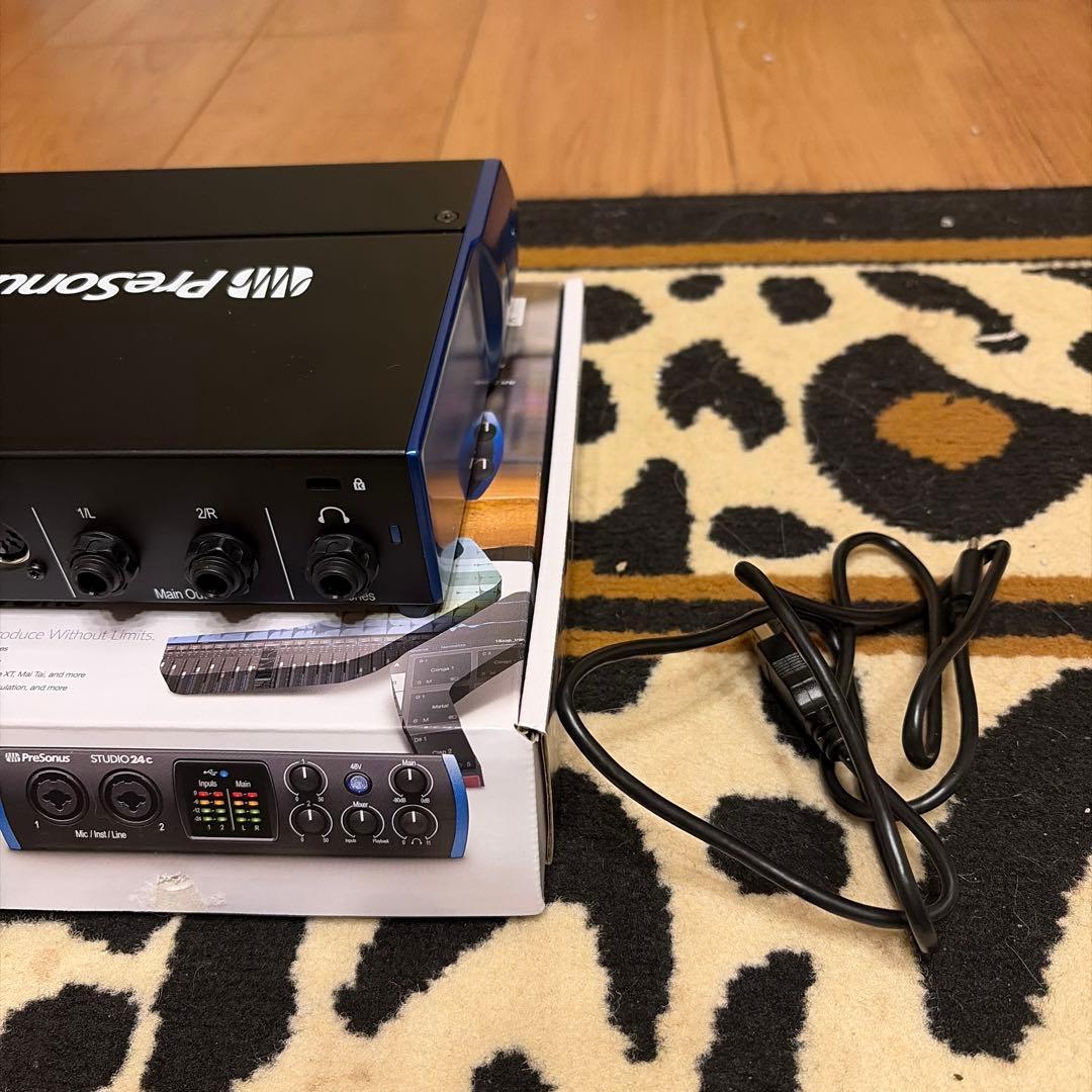 PreSonus STUDIO 24c オーディオインターフェイス　新品同様