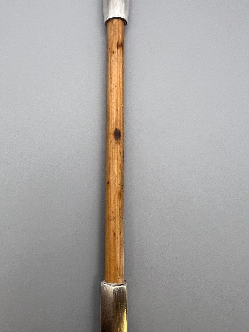 純銀製　純刻印　煙管　キセル　六角形　銀細工　アンティーク　重量約36g