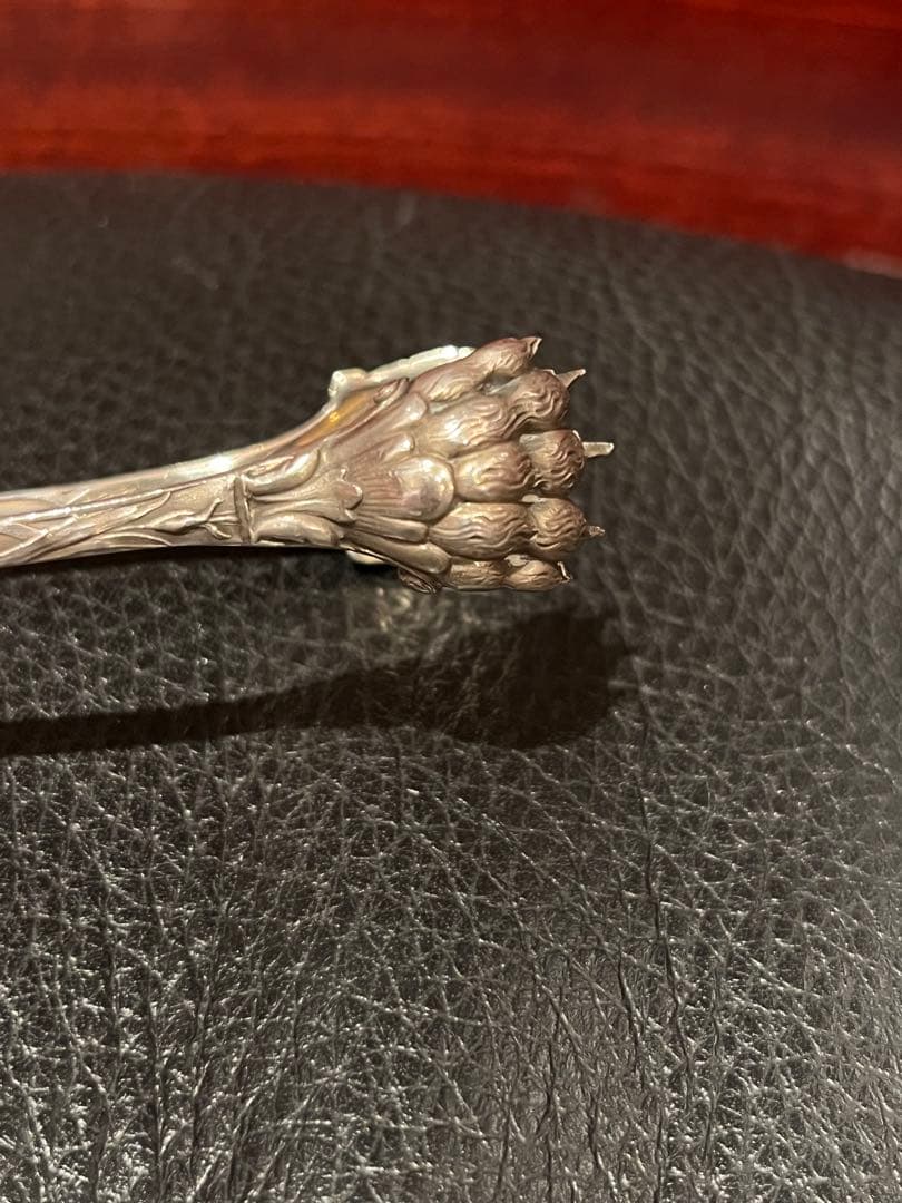 ピュイフォルカ　純銀製　950 トング　フランスアンティーク　スターリング