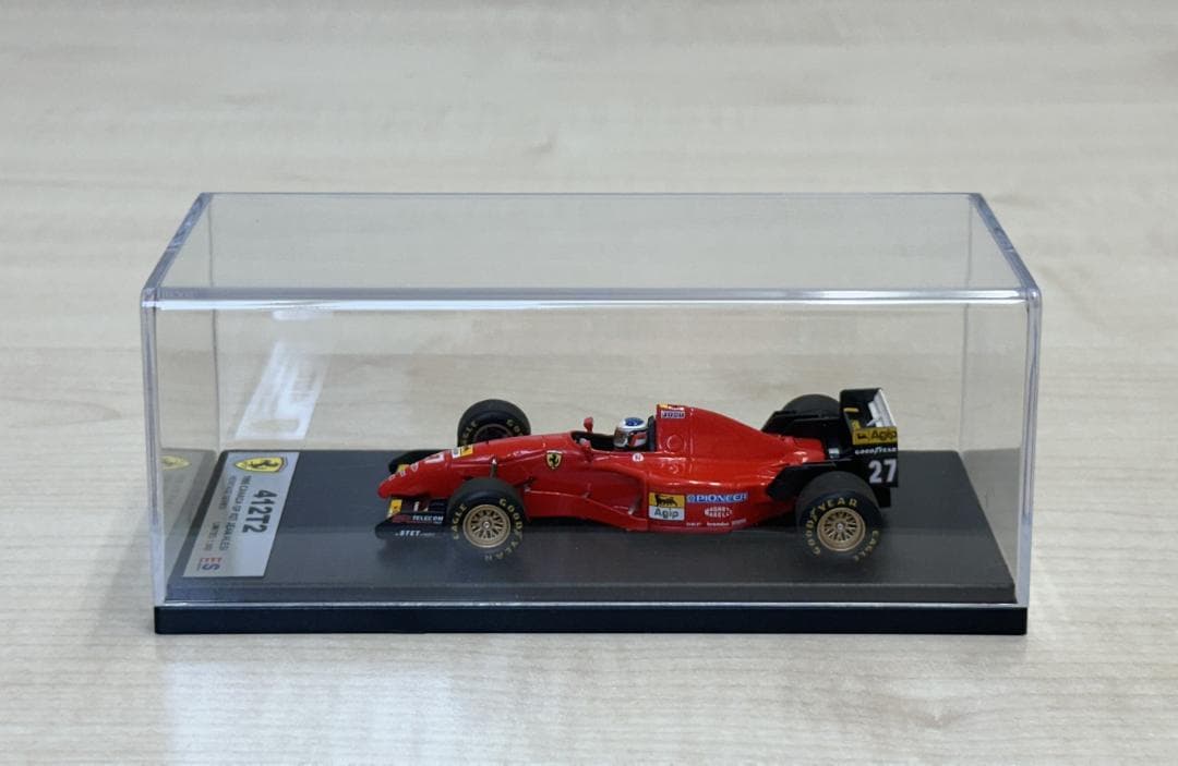 新品 1/43 ルックスマート ユーロスポーツ特注 フェラーリ 412 T2