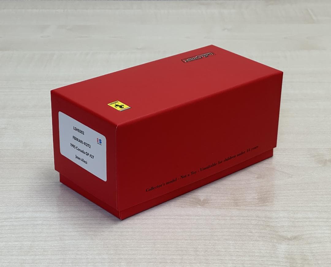 新品 1/43 ルックスマート ユーロスポーツ特注 フェラーリ 412 T2