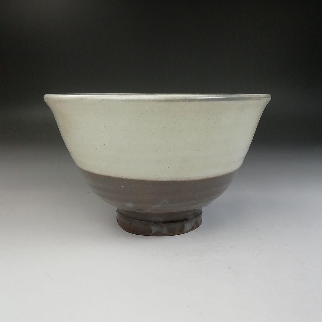 Ｔ７３６　茶碗　『無地刷毛目茶碗』『原清和 造』　共箱　抹茶碗　茶道具