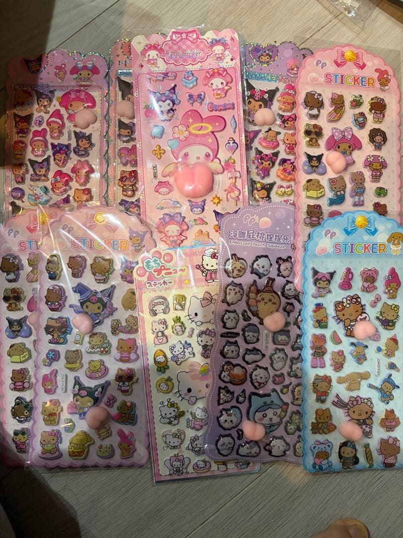 ボンボンドロップシール等　１９６点　まとめ売り