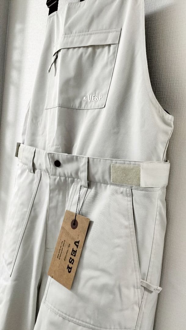 【新品・未使用】VESP ベスプ BB7 スノーボード ワイドジョガービブパンツ