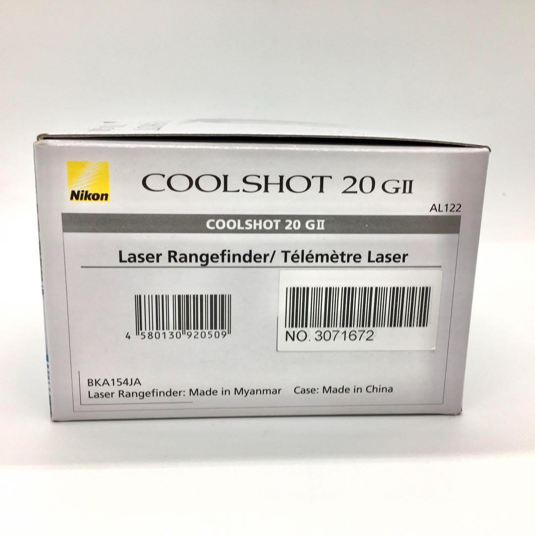 Nikon ゴルフ レーザー 距離計 COOLSHOT 20 GII