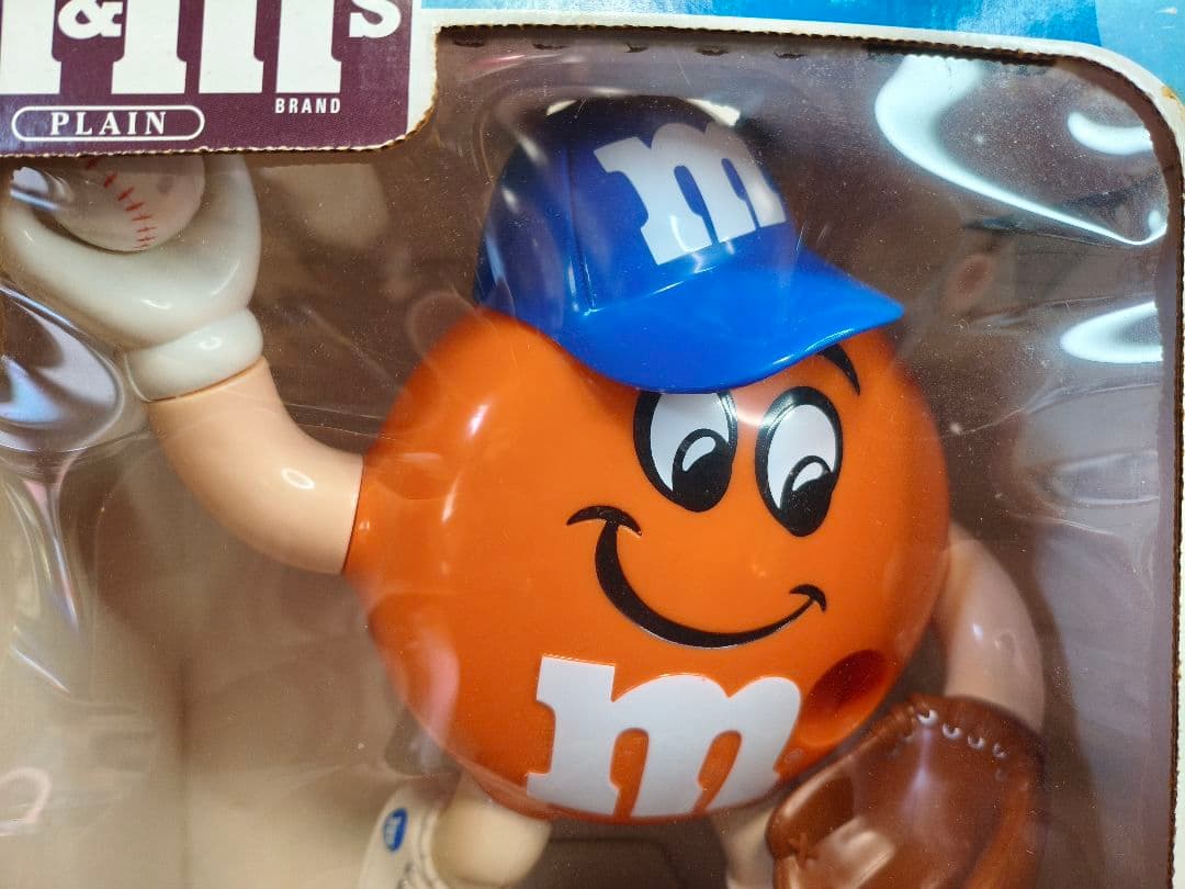 1995年 M&M's オレンジ 野球 ディスペンサー 限定品