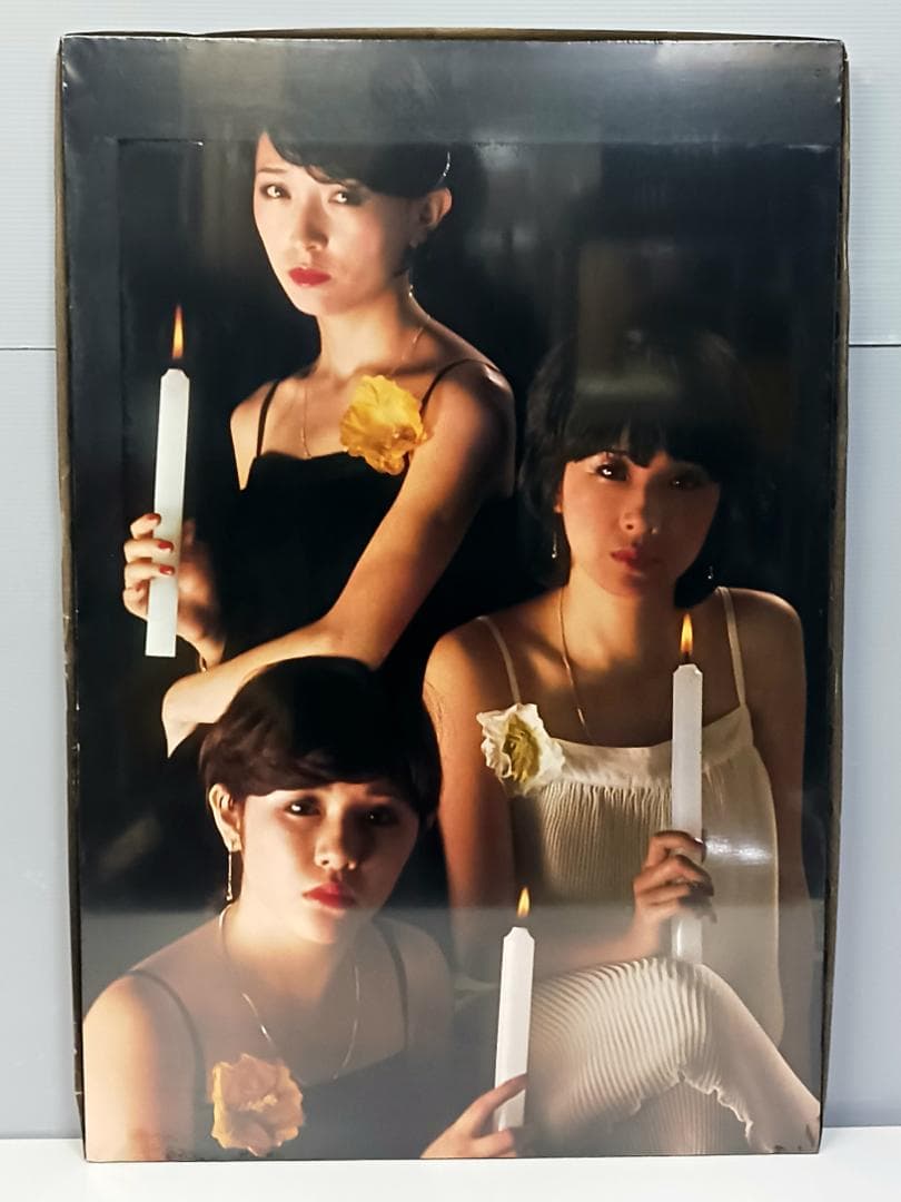 昭和レトロ！当時物『キャンディーズ』特大 木製 ポスターパネル 90×60cm