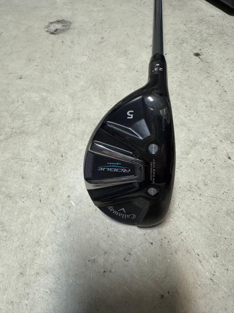 レフティキャロウェイ ローグ・特注カーボンメンズアイアン８本セット R＋UT23