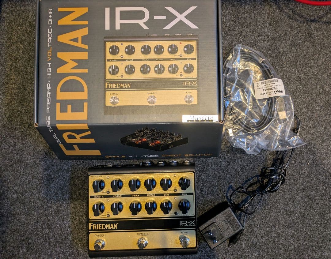 ギター FRIEDMAN IR-X Dual Tube Preamp