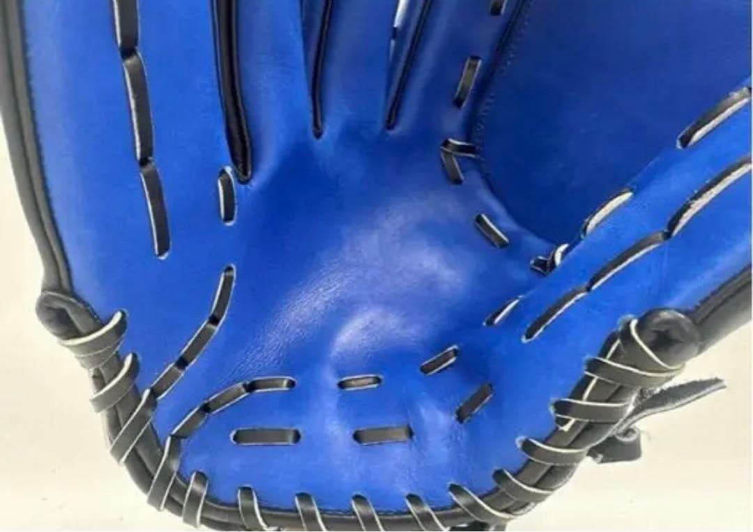 青色 軟式グローブ 左投げ用 山本由伸風