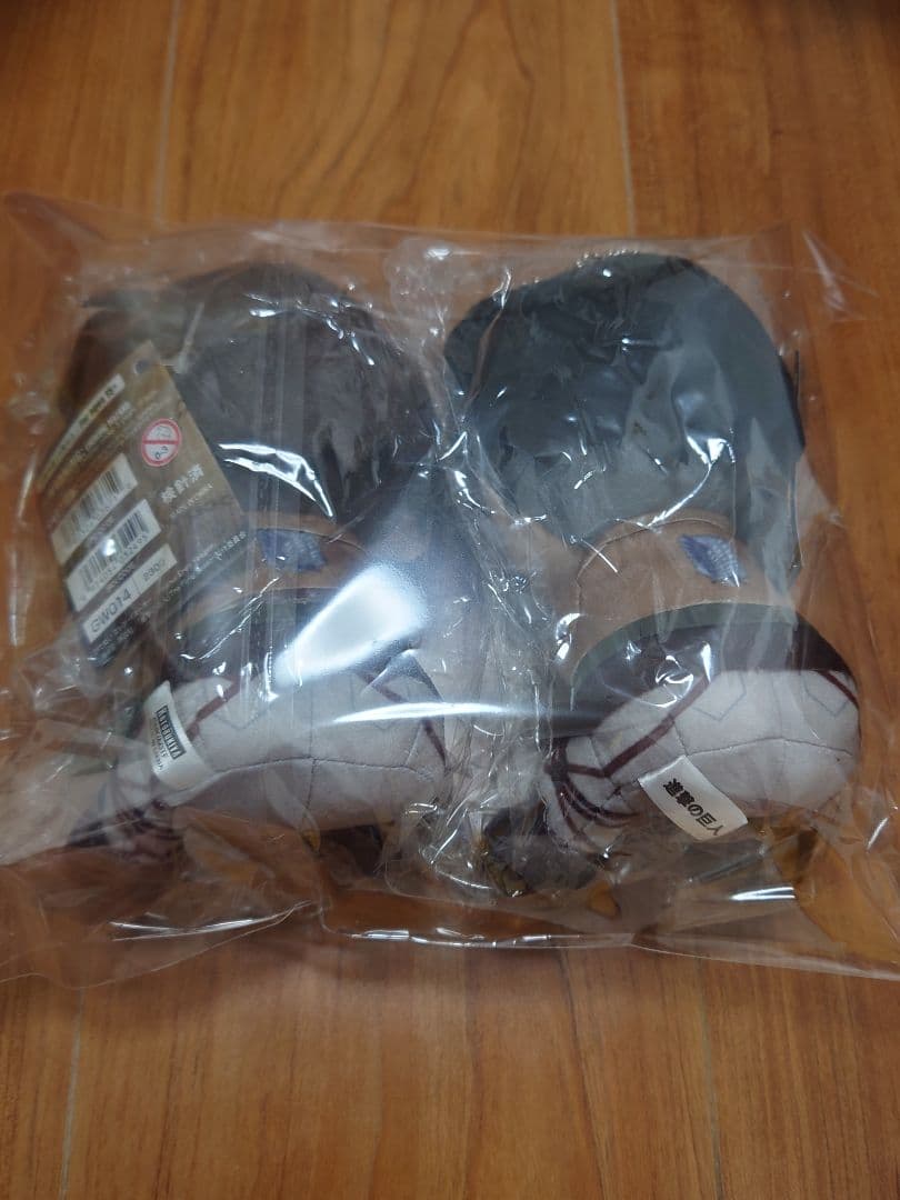 進撃の巨人 ぴたぬい リヴァイ エレン ぬいぐるみ 2種セット コトブキヤ