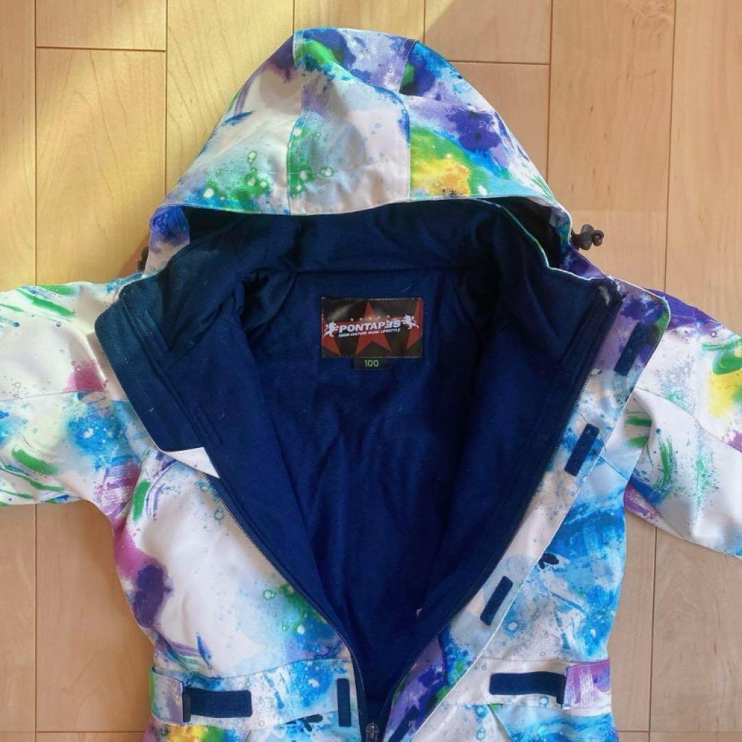 スキー スノーボード ウェア つなぎ 子供 100