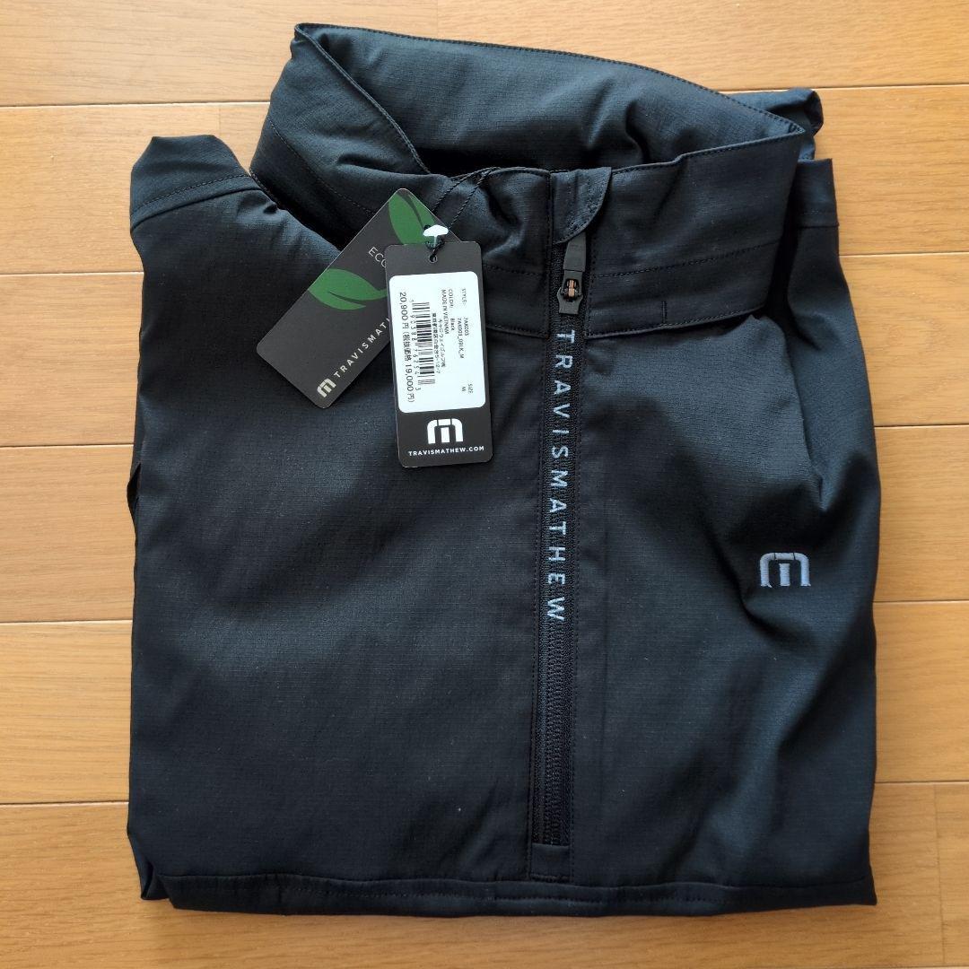TRAVISMATHEW ブラック ジップアップジャケット