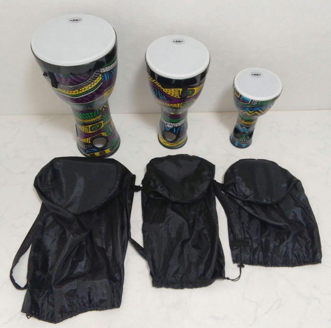 美品 試奏のみ スズキ GMP キッズジャンベセット 樹脂製 3サイズセット