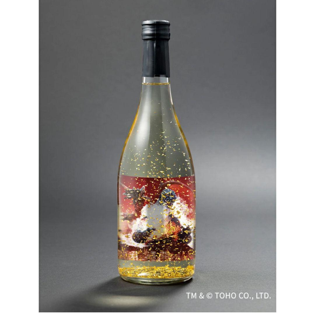 バーニングゴジラ 　フィギュア　日本酒